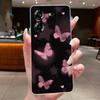 For Techno Pova 5 LH7n 5Pro LH8n Phone Case Tecno Pova 5 Pro Case Clear Luxury Fashion Butterfly Flowers Soft TPU Silicone Cover