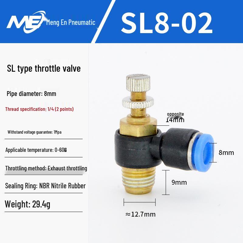 Copper Corrosion-Resistant Pneumatic Quick Connector Fitting for Air Compressors