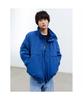 Sand Sound (Unisex) Funnel Parka Blue