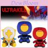 Peluche Ultrakill Giocattolo Morbido Riempito con Cotone PP per Decorazione Stanza dei Giochi