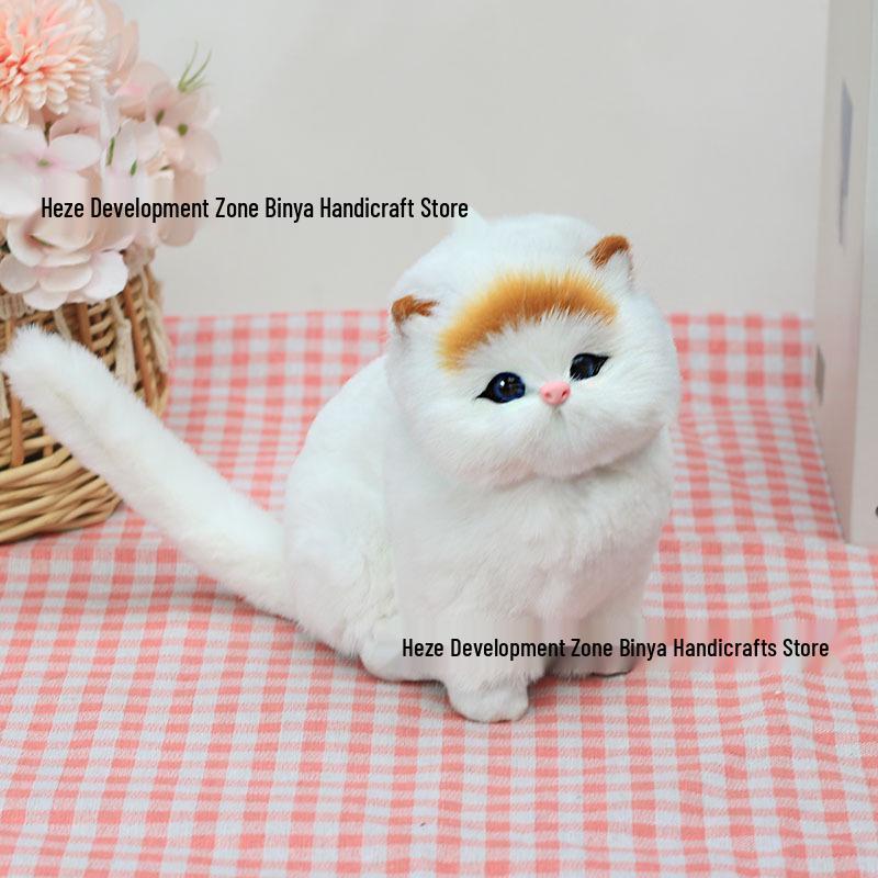 

Подарок на день рождения котенка ручной работы, игрушка и украшение для детей