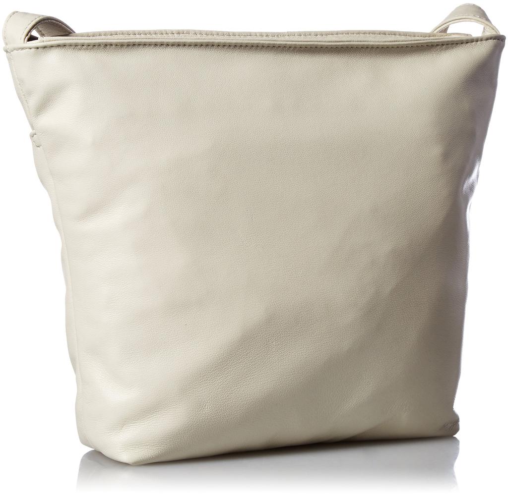 Tsumori Chisato Umhängetasche, Lammleder Hell, 53440 02 (Weiß)