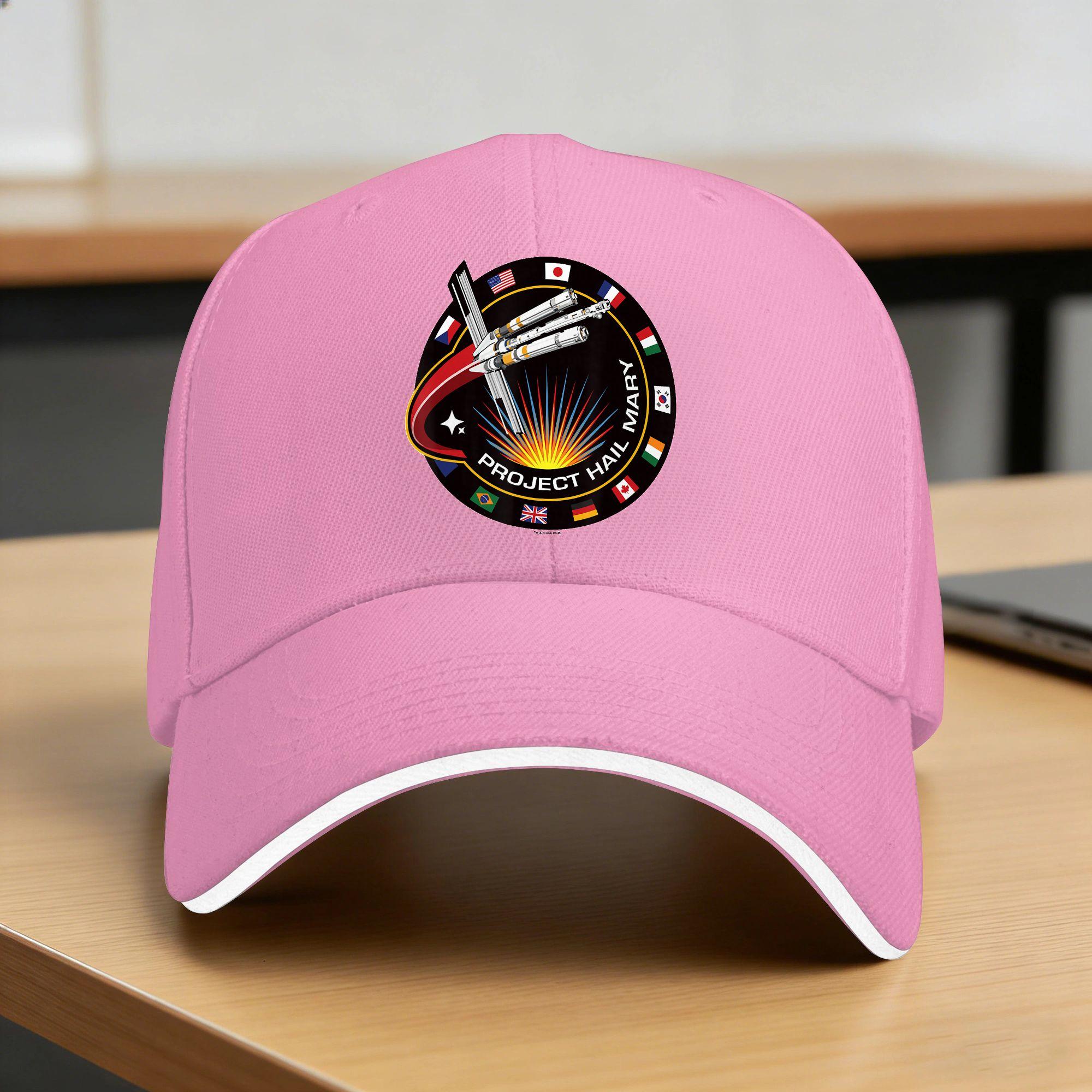 YIRAN Dayang hat Project Hail Mary Ruimteschip Missie Badge Casual Baseballpet Kpop Rock Hoge Kwaliteit Vrouw Man Straatstijl Snapbackpet One Size