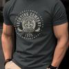 Unisex Grey Oneck Tshirt Vintage Yachting Print Casual Short Sleeve Cotton Tee Massachusetts Sailing Streetwear Slim Fit Tops