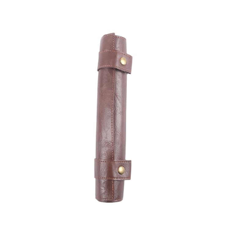 

Rolles Up Styles Dices Storage Solution Durability PU Leather Suitable for Home Parties Outdoor Gatherings коричневый