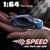 1:64 Mini RC High-Speed Drift Racing Car - Four-Wheel Drive Desktop Model, Perfect Birthday Gift for Kids.