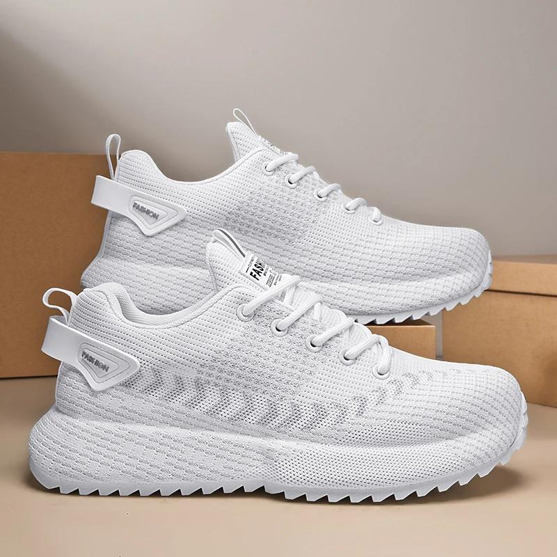 Hot Sale Fashion Men's Casual SneakerMen Soft Lace-up Shoes Man Lightweight Shoes for Men Soft Tooling Comfortable Sneakers