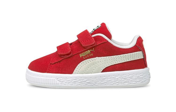 Puma Suede Classic 21 AC Детские High Risk Red White 380564-02 27
