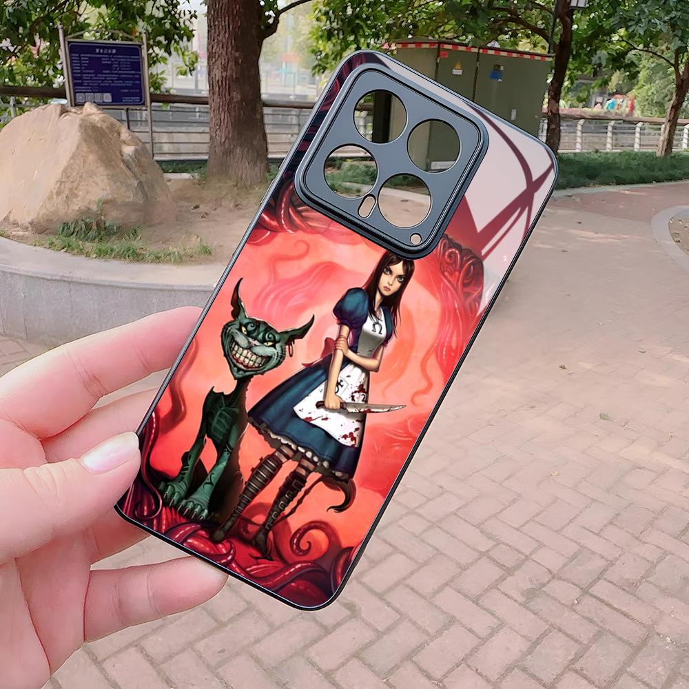 Game A-Alice Madness R-Returns Phone Case for Xiaomi Redmi Note 14 13 12 14c 13c 13x A5 A3 A2 Pro Plus Glass Cover