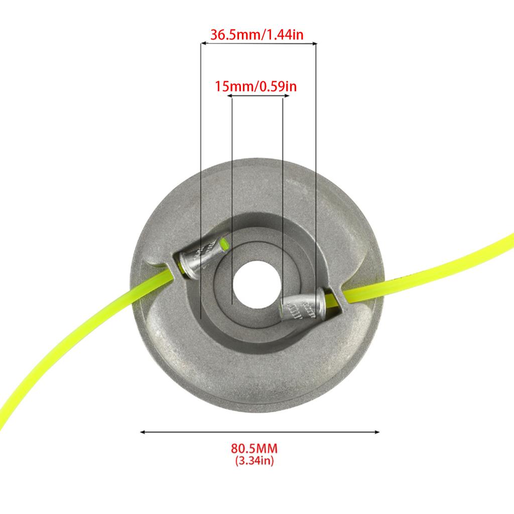 Spole for trimmerhodeerstatning for gresstrimmer ugressfjerner trimmerhodeerstatning for gresstrimmertilbehør