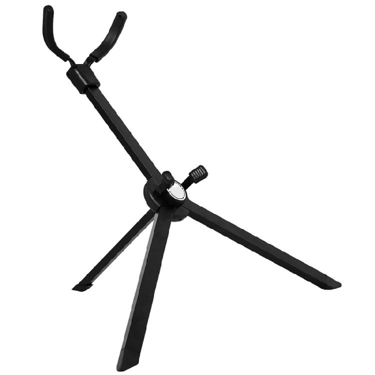 Professional Saxophone Holder Portable Metal Frame Adjustable Height Quick Assembly Suitable for Rehearsals & Concerts