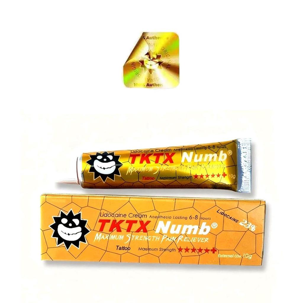 10g Tattoo Anesthetic Fast Skin Numbing new gold23%T Cream Semi Permanent