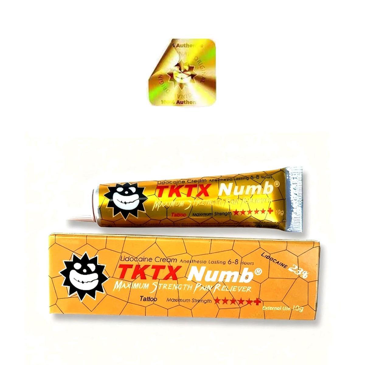 

10g Tattoo Anesthetic Fast Skin Numbing new gold23%T Cream Semi Permanent розовый