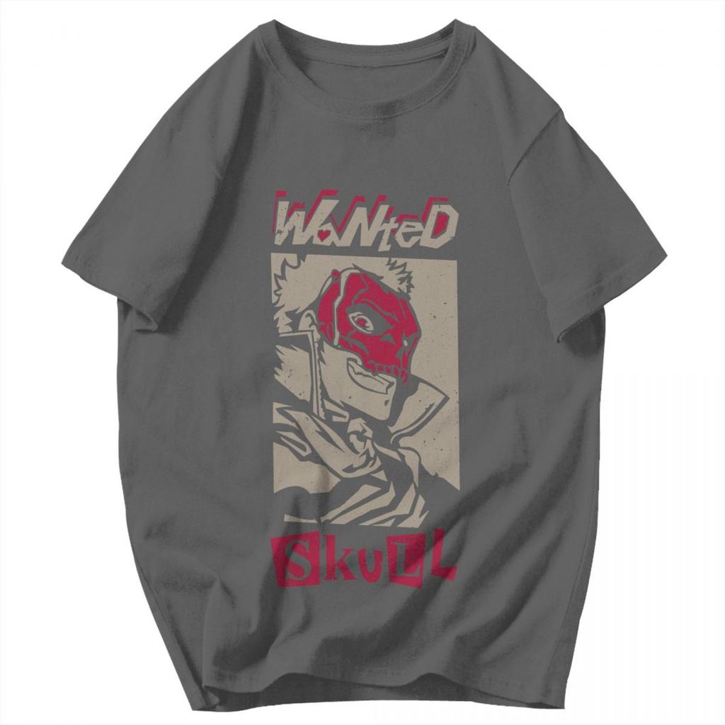 Men T Shirt Persona Wanted Idea Y2K Graphic Crewneck Unisex Clothes T Shirts
