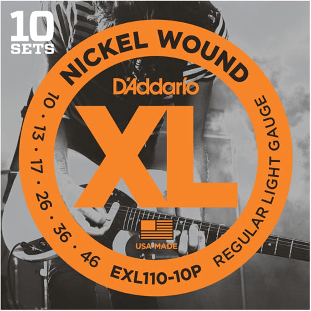 D Addario EXL110-10P 10-pack electric guitar strings