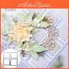 Metal Frame 4pcs Irregular Rectangle Cutting Die Scrapbooking Paper Craft Mold