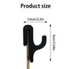 Shower Door Hooks White Black Glass Door Hooks For 6 Mm Thick Wall Glass Easy To Install Robes Towels Clothing No Drilling