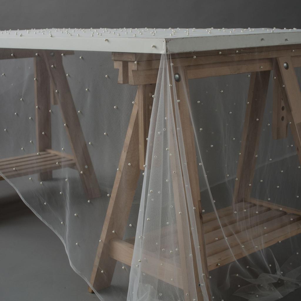 Cake Photography Background Dessert Tablecloth Pearl Yarn Prop Cloth White Tablecloth Dining Table