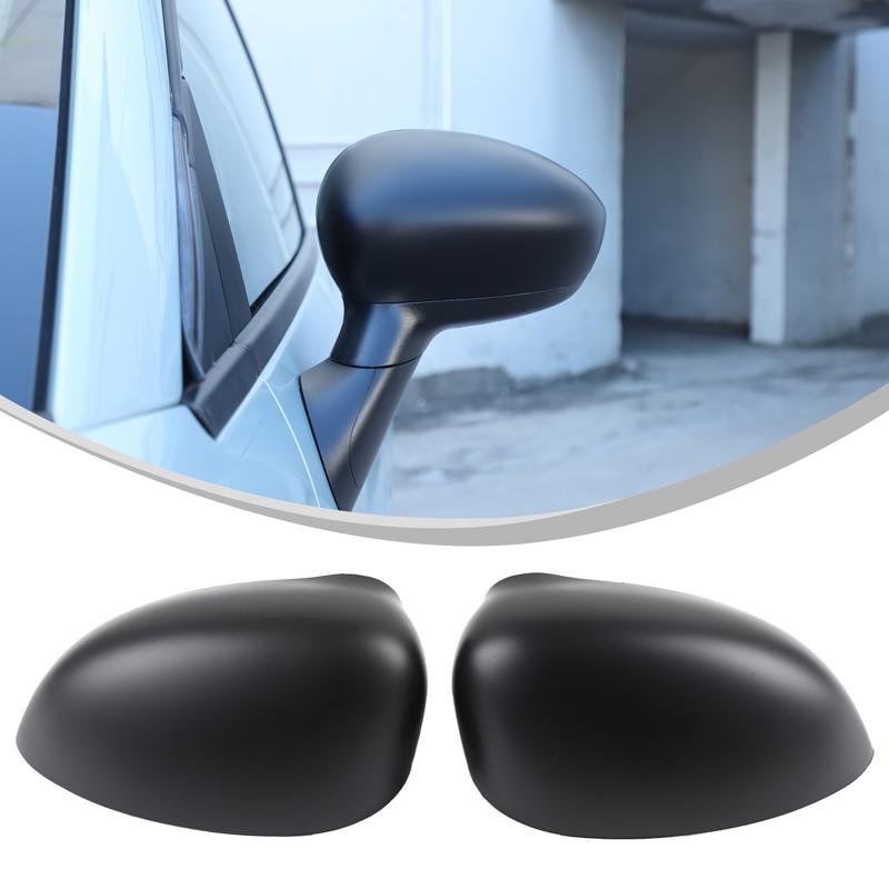 For Fiat 500 rearview mirror cover, car side rearview mirror protective case, decorative cover, ABS (change version) 2016 -2023