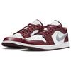 New JORDAN 1 Low White Bordeaux 553558-615
