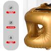 Full Face Kick Boxing Helmets PU Leather Training Sparring Headgear Helmets Martial Art Headgear Protector Enduring