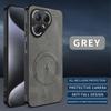 Tecno Pova 7 Pro 5G Nappa Leather Full Coverage Lens Anti-drop Magnetic Case