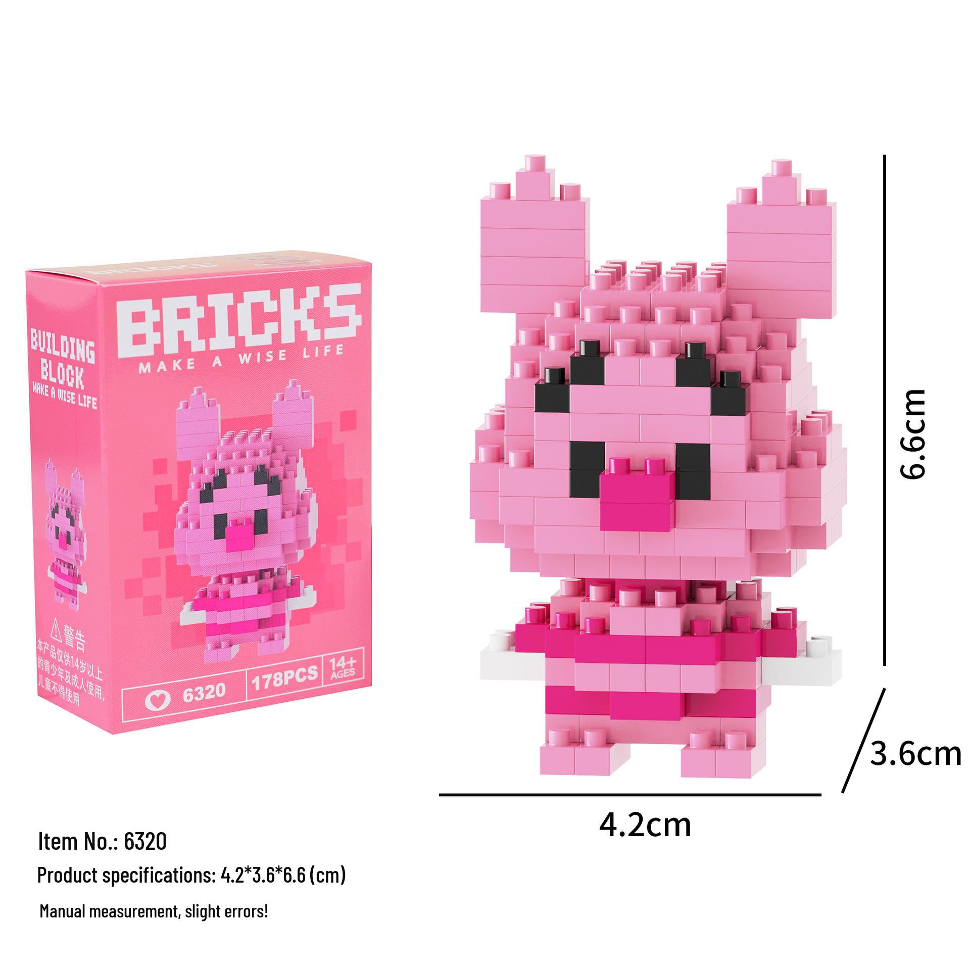 

Міні мультяшні будівельні блоки - Сумісні з Lego, Збірна головоломка для дітей