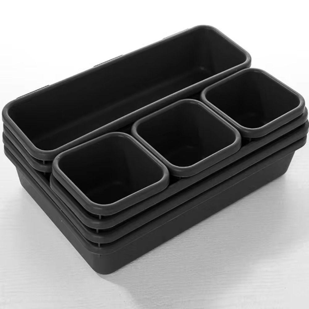Tableware Storage Box Space Saving Jewellery Storage Trays  for Home Office Desk