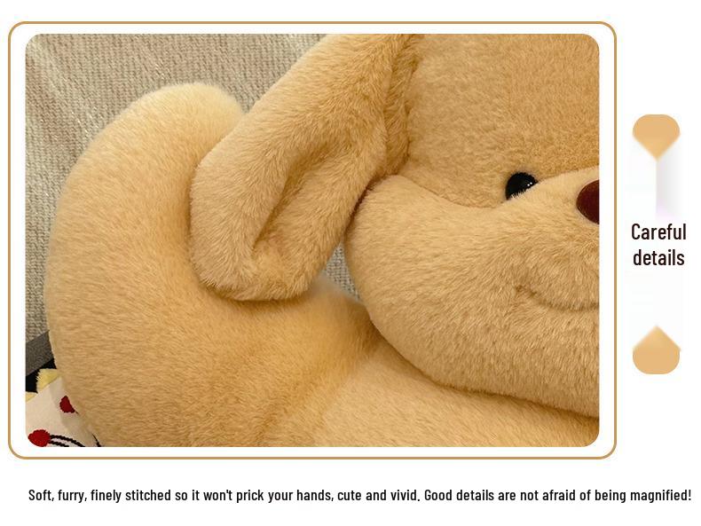 Cute Muscular Puppy Plush Toy - Creative & Funny Children's Doll