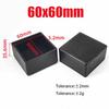Black PVC Furniture Table Foot Tip Chairs Legs Pad Protector Cover Square/Round Caps Pipe Plug Lid Tube Hole Protection End Cap