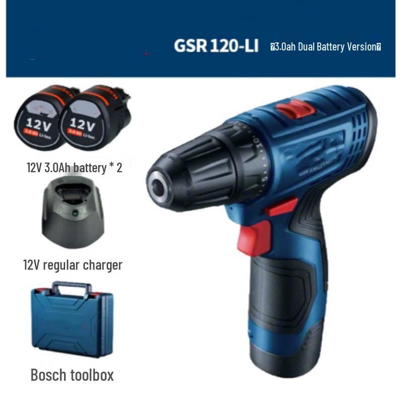

Dongcheng 12V Cordless Lithium-Ion Drill Driver CN plug (adapter included)