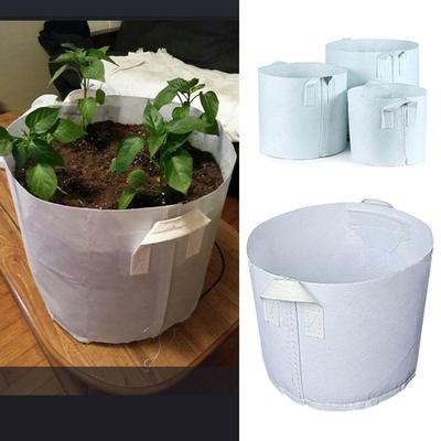 Flowering Thickening Planters Supplies Plant Pouch Round Fabric Pots Grow Bag Root Container