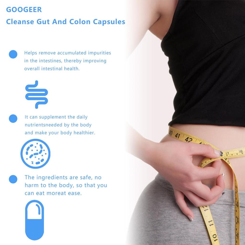 Googeer Kapsułki do Oczyszczania Jelit