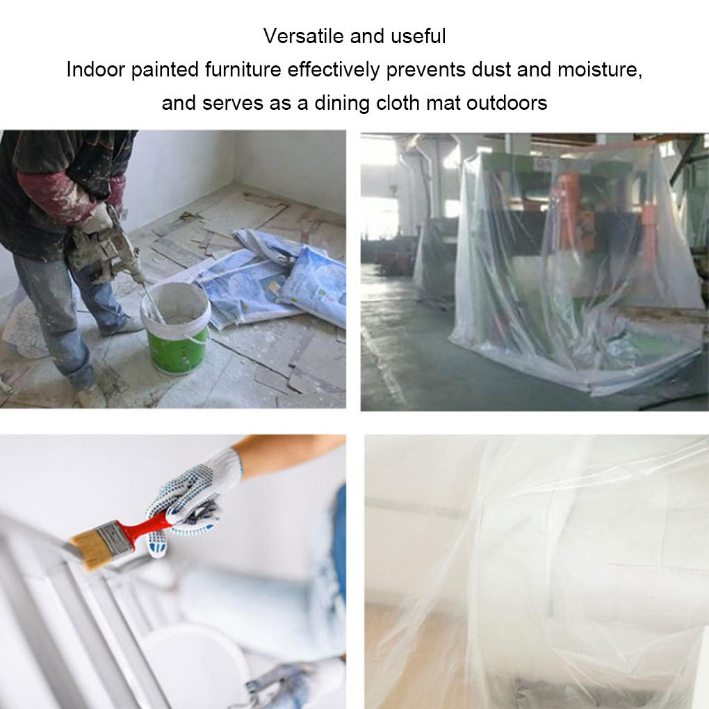 Dust-proof Film Covers Protective Solution For Furniture Disposable Furniture Dustproof Cover
