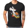 Danger Mouse Cartoon Movies Playing With Penfold Tshirt Classic Alternative Unisexs Clothing Oversized Cotton Crewneck T Shirt