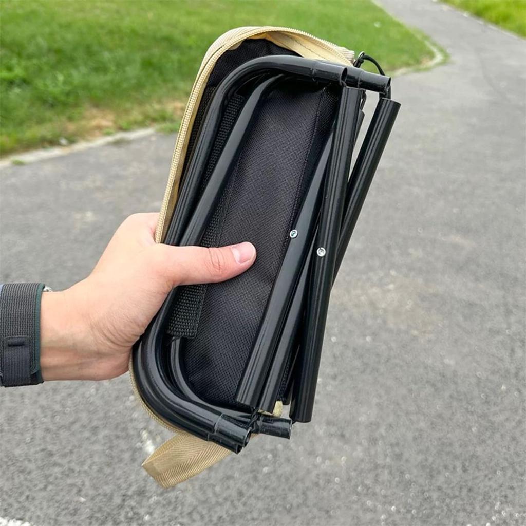 Vtesey Vikbar Utomhus Camping Belastning Lätt att För Sport Mini Storlek Stol, Stol, Stol, Lättviktig, Kompakt, Kapacitet, Förvara, Bärbar, Fiske, Dagar,
