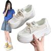 Height-increasing little white shoes women's new spring and summer versatile thick-soled feet small casual sports board shoes