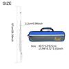 16 Keys C Flute Instrument Closed Hole for Beginners with Carrying Case Gloves Cleaning Kit Woodwind Instrument Flute