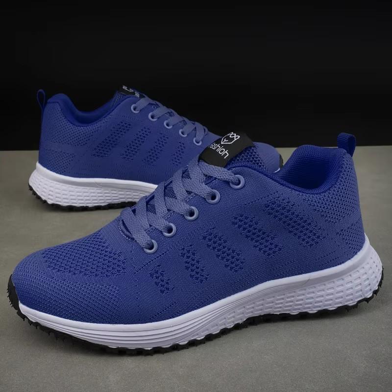 Women'S New Breathable Mesh Shoes Comfortable Lightweight Breathable Anti Slip Suitable  Walking Training Cycling Sports Shoes