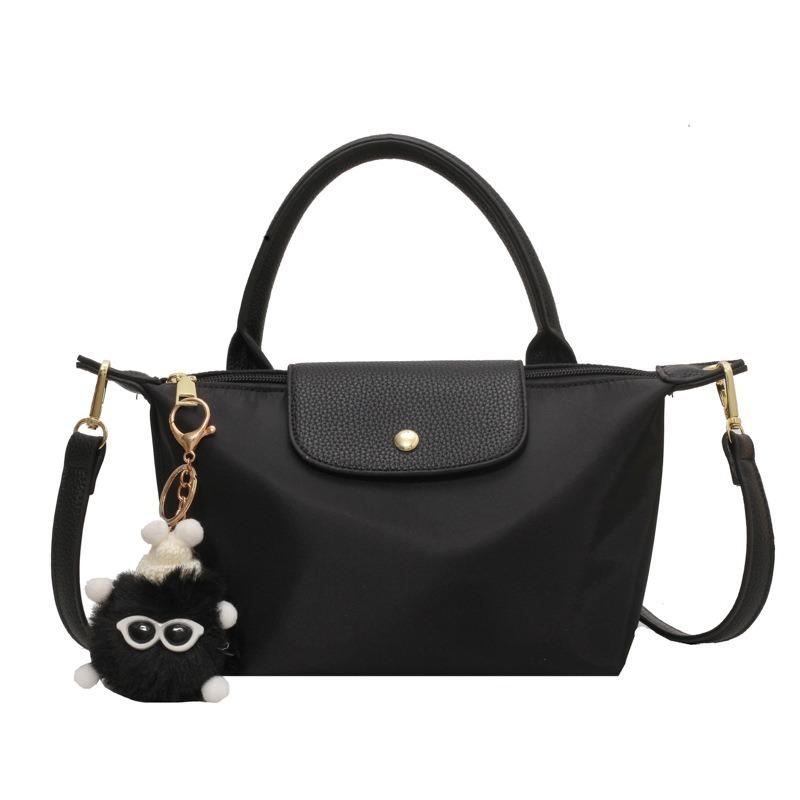 

Today s popular messenger bag women s new fashion nylon shoulder bag high-end casual portable tote bag чорний