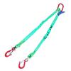 1Ton--3Tonx1-4M Two Legs 2-hook Tow Parts Complete Set of Assembly Towing Rope