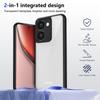 Pouzdro Realme P3 Ultra RMX5030 Pokovený nárazník Nárazuvzdorný Průhledný zadní kryt Tvrdé matné pouzdro na telefon pro Realme P3Ultra 5G RMX5030
