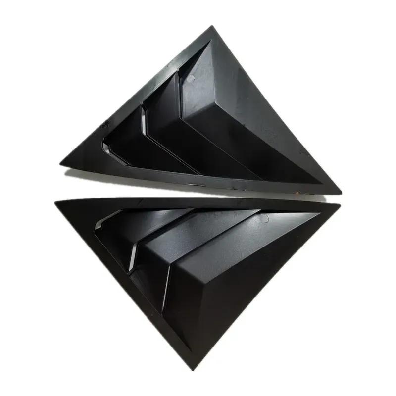 For Honda Accord 7th Sedan 2003-2007 ABS Plastic Rear Window Quarter Louver Cover Side Vent Trim Car Adhesive Accessories