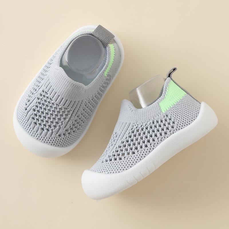 Boys And Girls Mesh Breathable Toddler Shoes, Wear-resistant Non Slip Comfortable Slip On Sneakers, Summer
