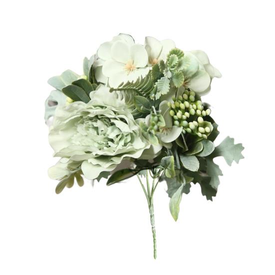 Modern False Camellia with Stem Colorfast DIY