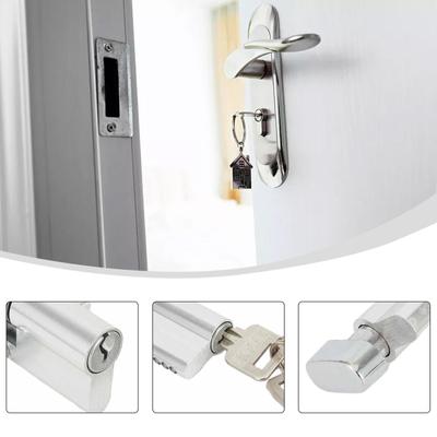 Lock Cylinder Multi-way Lock Silver Thumb Turn Against Theft