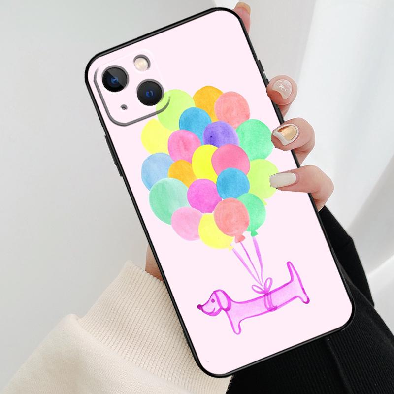 Cute Dachshunds Phone Case For iPhone 17 Pro Max 16 15 14 11 12 13 Pro Max mini 15 16 Plus 16e 17 Air Cover