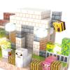 Toy Minecraft Magnetic Set With Led Lights For Kids Learning Building Gift Play