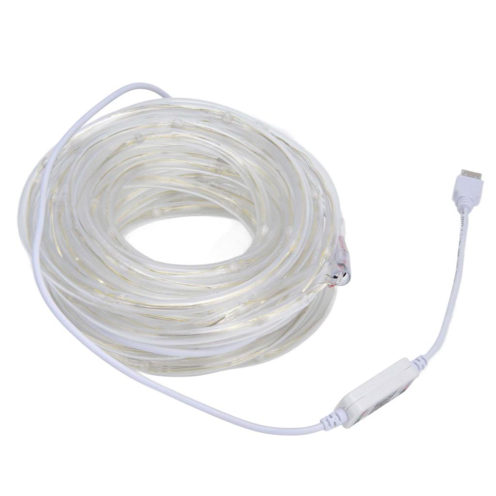 RGBW 100LED Rope Lights USB Powered Music Sync String Light APP Bluetooth Control IP45 Waterproof