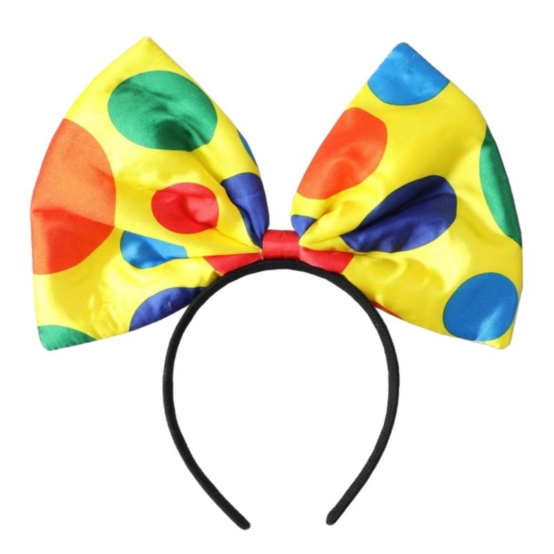 Halloween Clown Costume Novelty Headband Stage Props Circus Hairband Party Wear